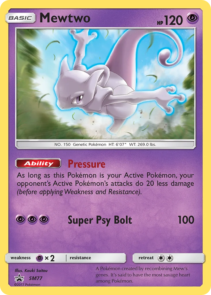 Mewtwo · SM Black Star Promos