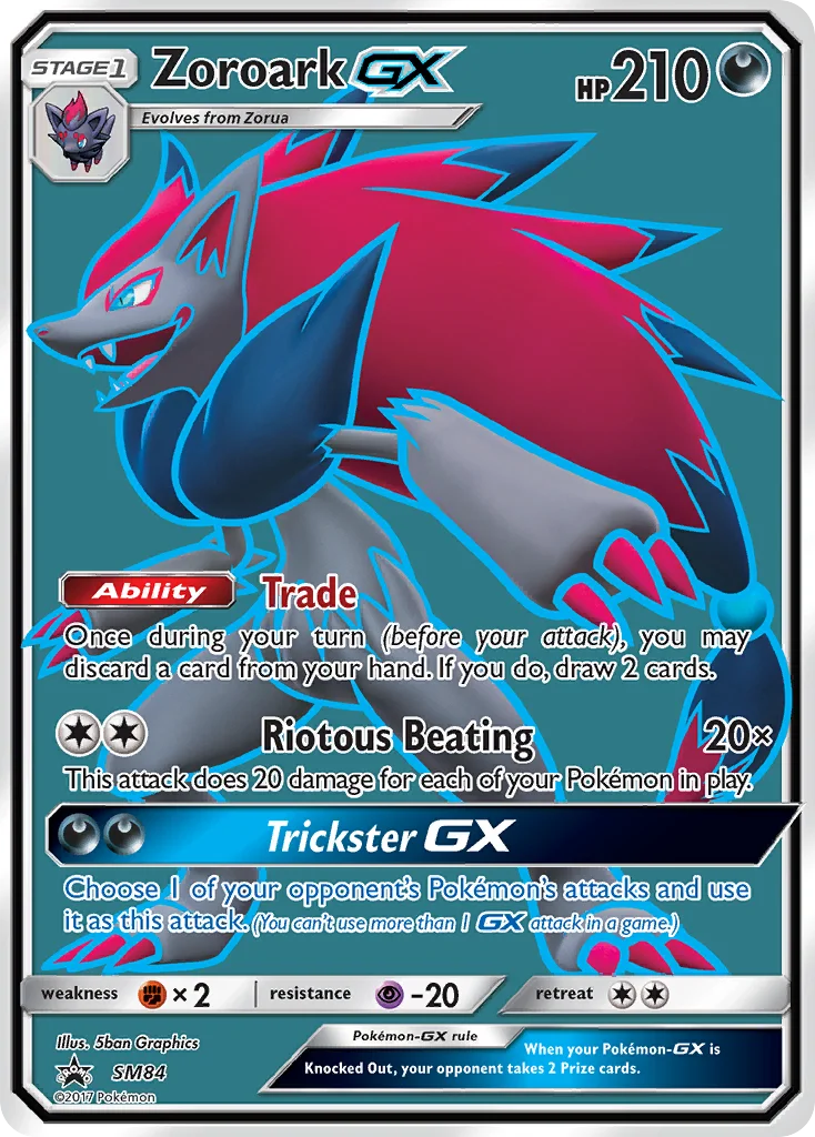 Zoroark-GX · SM Black Star Promos