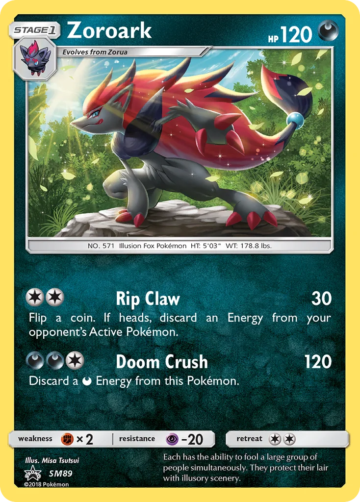Zoroark · SM Black Star Promos