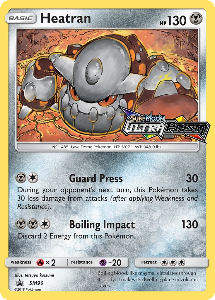Heatran · SM Black Star Promos