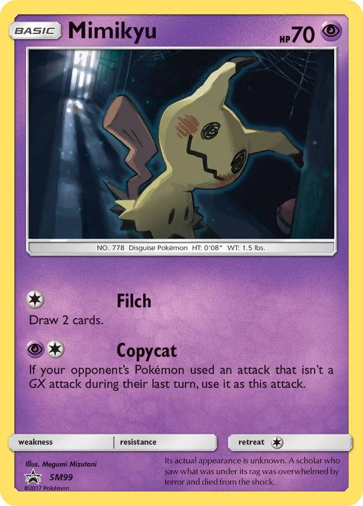 Mimikyu · SM Black Star Promos