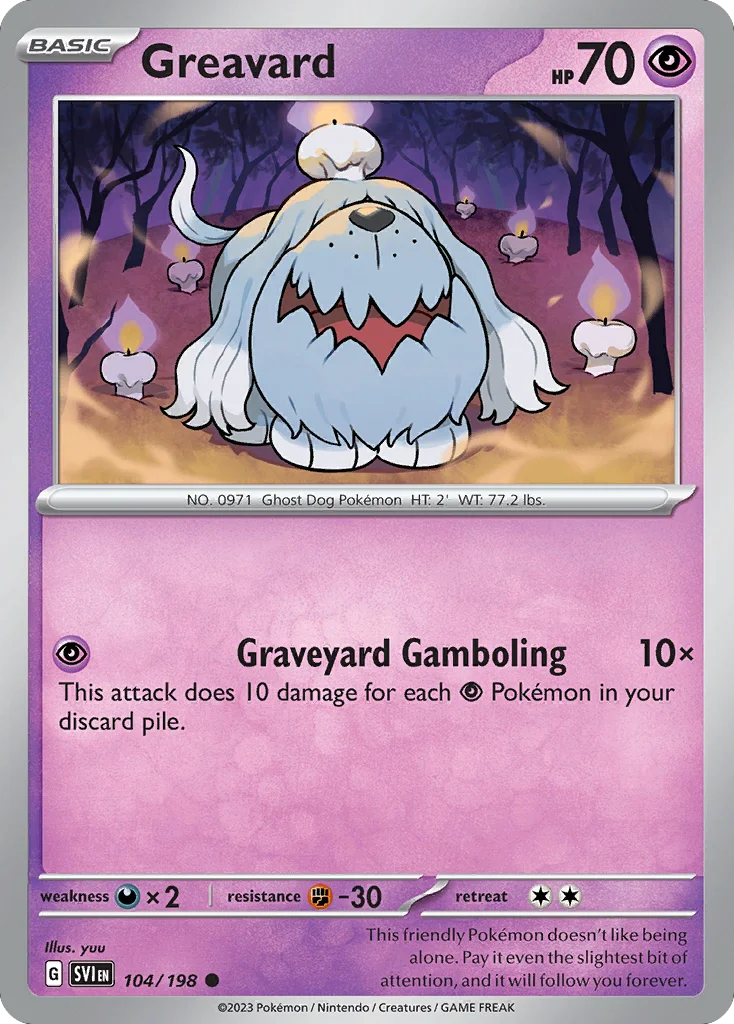 Greavard · Scarlet & Violet