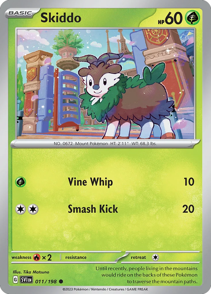 Skiddo · Scarlet & Violet
