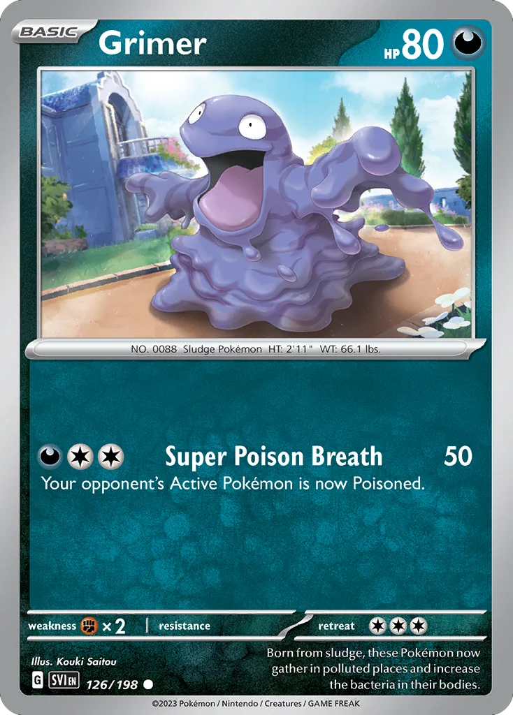 Grimer · Scarlet & Violet