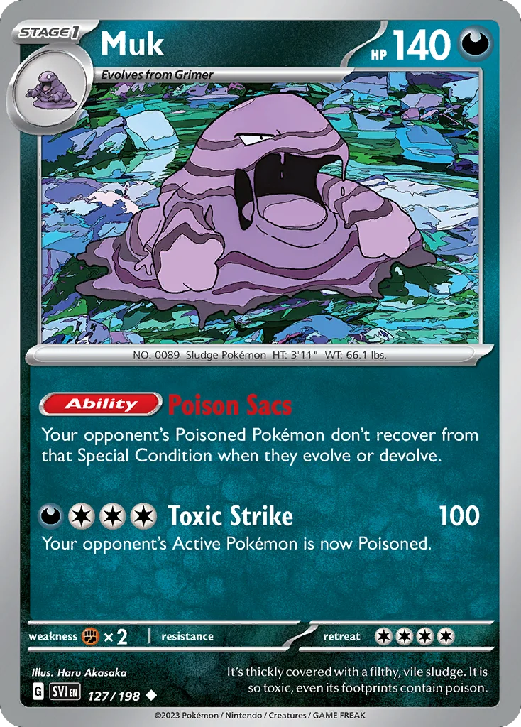 Muk · Scarlet & Violet