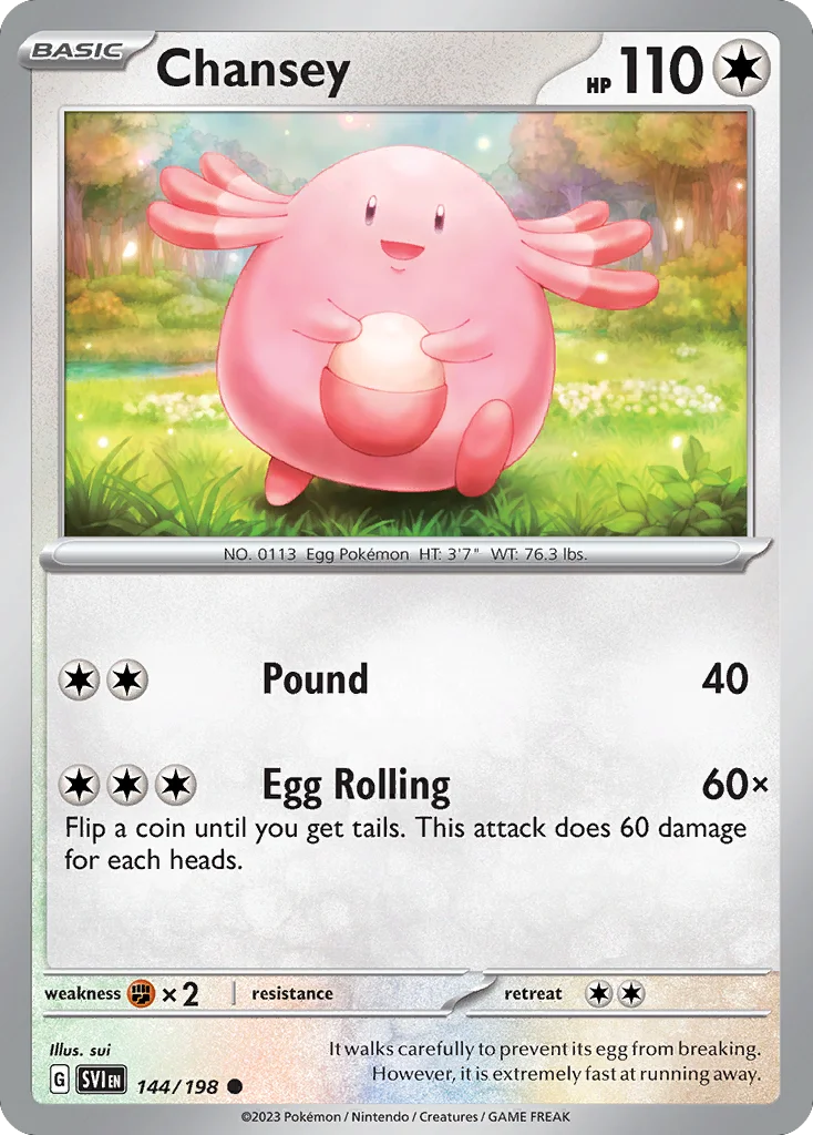 Chansey · Scarlet & Violet