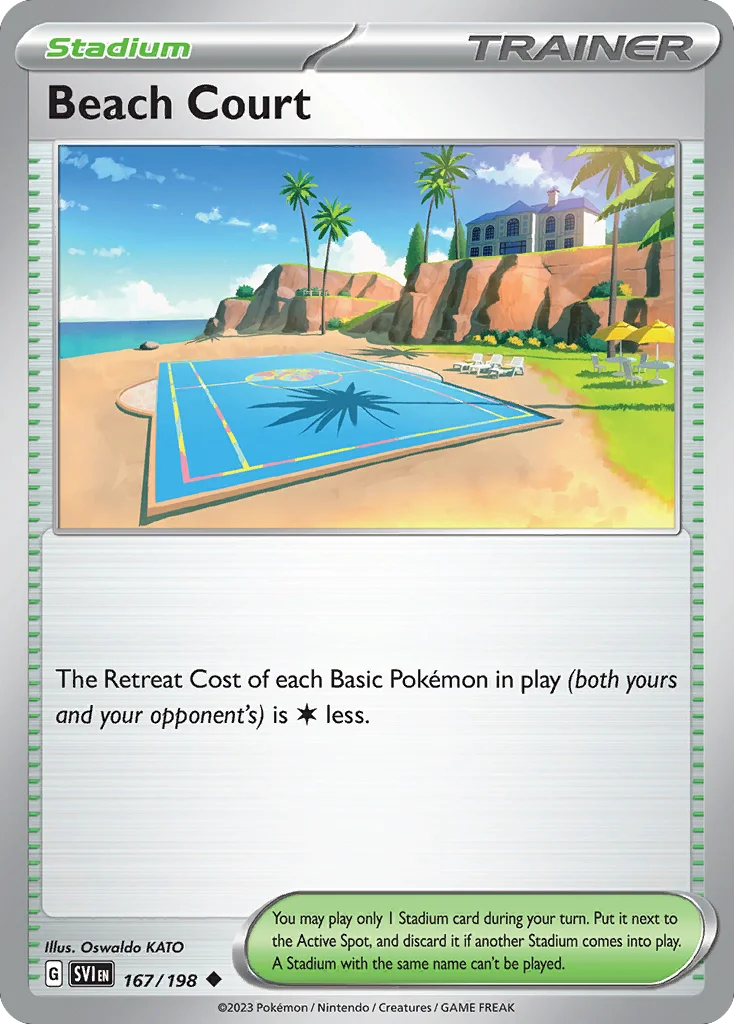 Beach Court · Scarlet & Violet