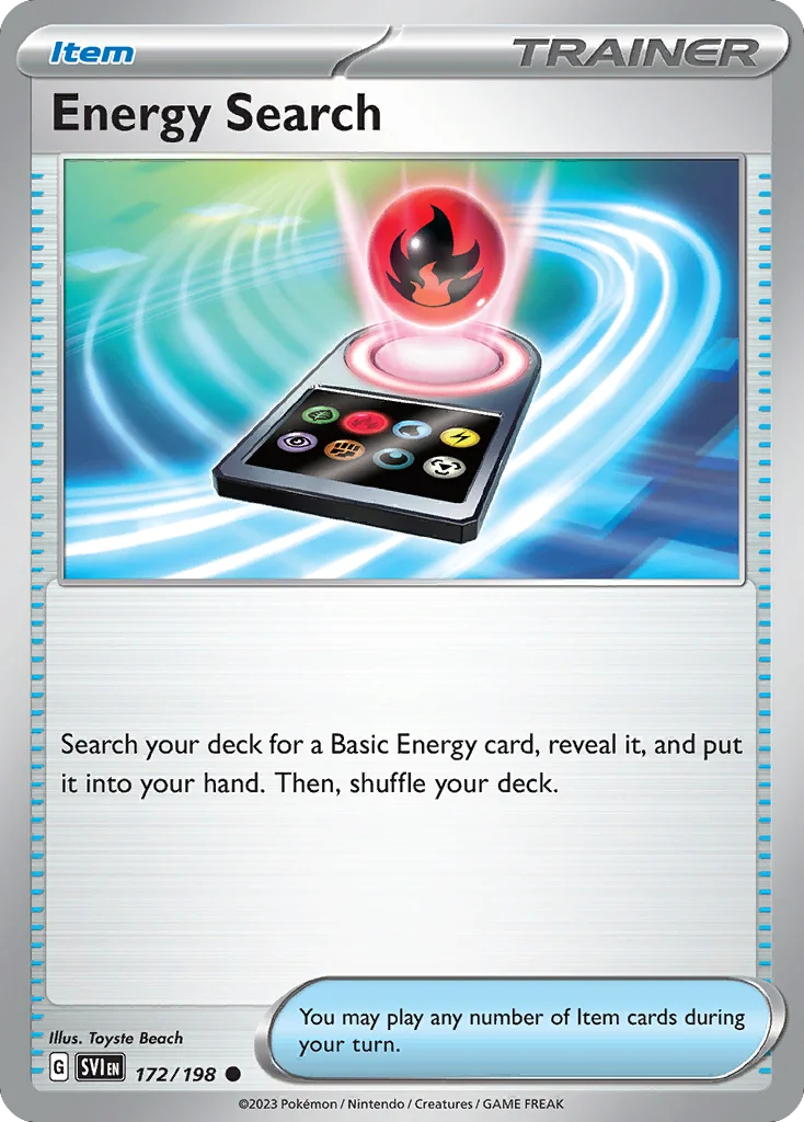 Energy Search · Scarlet & Violet