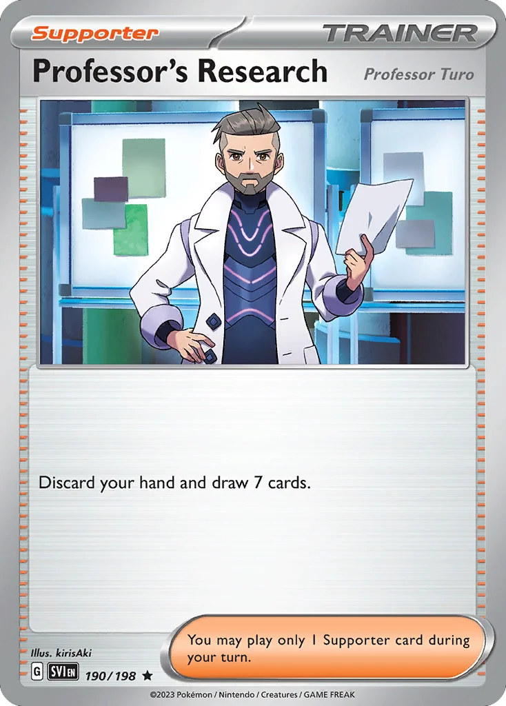 Professor's Research (Professor Turo) · Scarlet & Violet