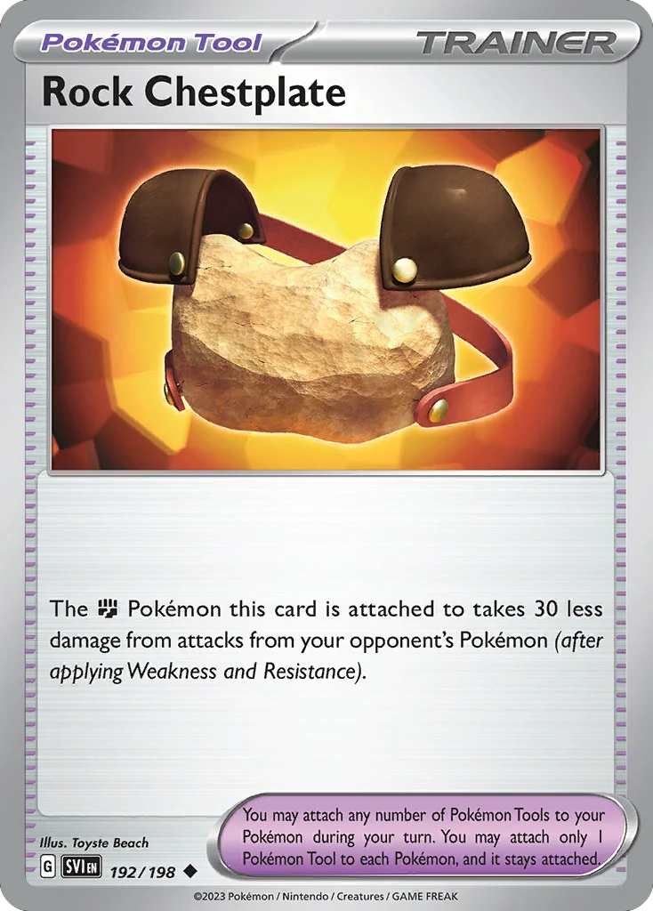 Rock Chestplate · Scarlet & Violet