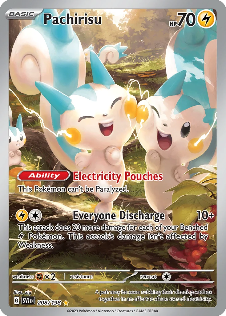Pachirisu · Scarlet & Violet