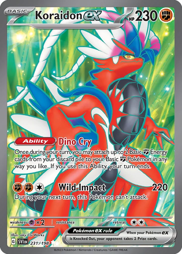 Koraidon ex · Scarlet & Violet