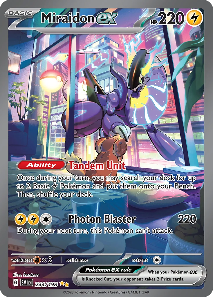 Miraidon ex · Scarlet & Violet