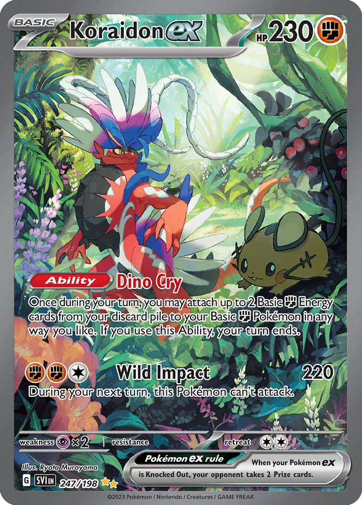 Koraidon ex · Scarlet & Violet