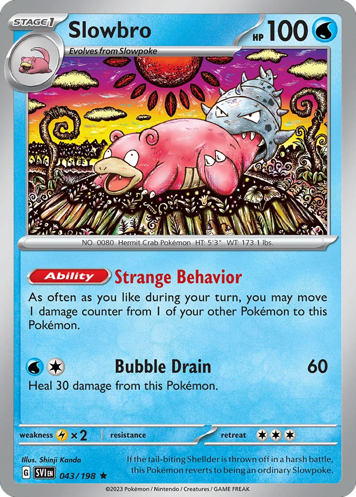 Slowbro · Scarlet & Violet