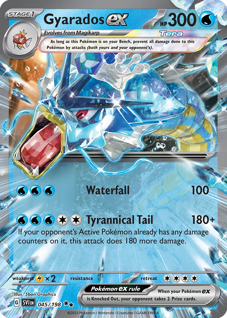 Gyarados ex · Scarlet & Violet