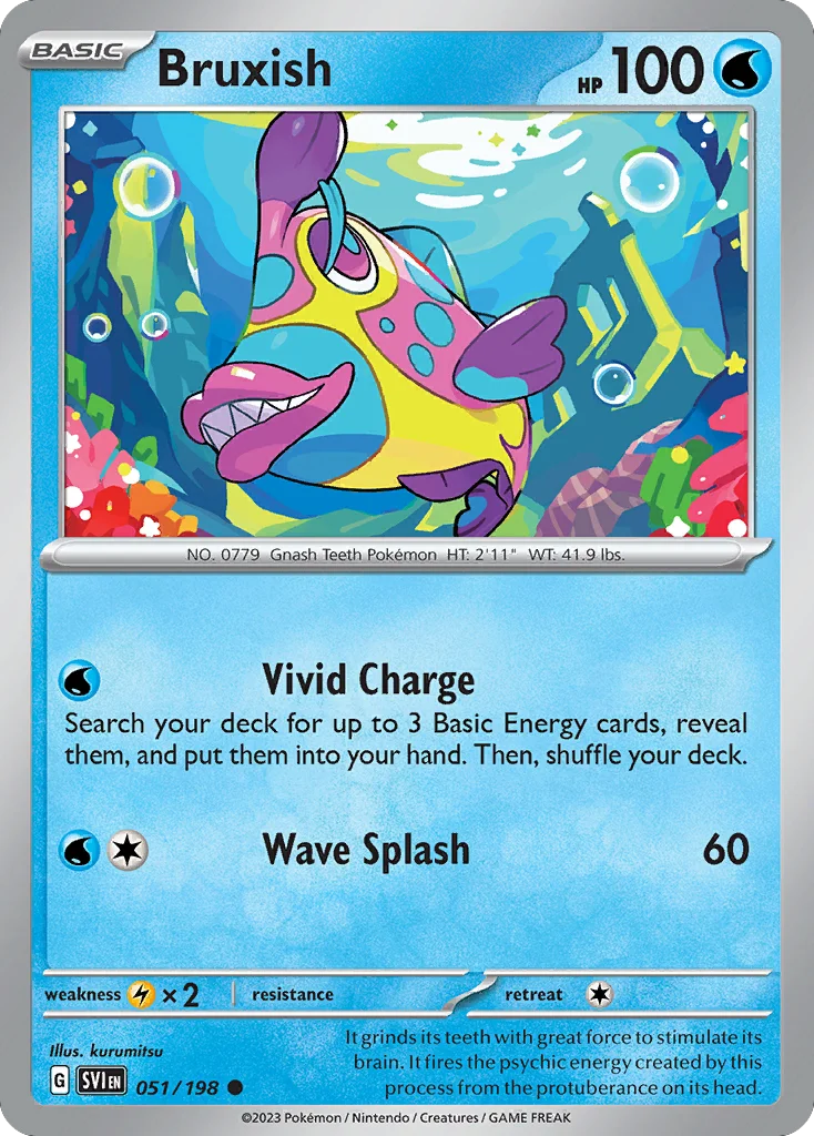 Bruxish · Scarlet & Violet