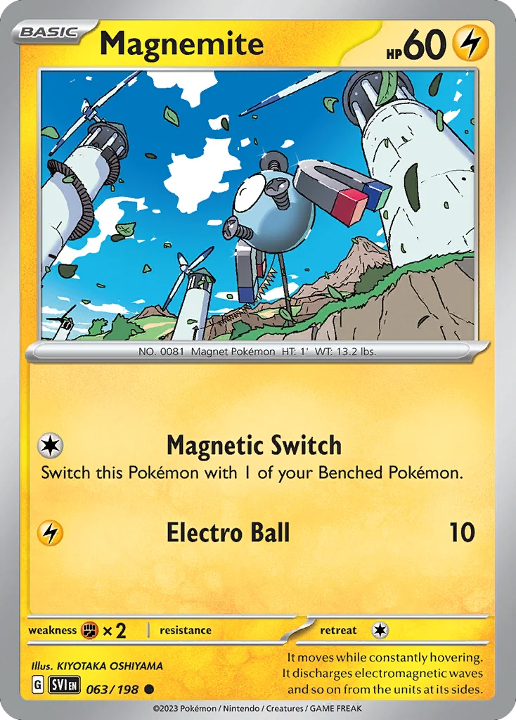 Magnemite · Scarlet & Violet