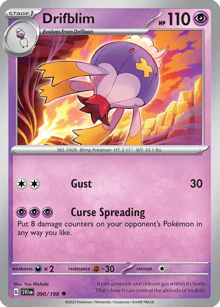 Drifblim · Scarlet & Violet