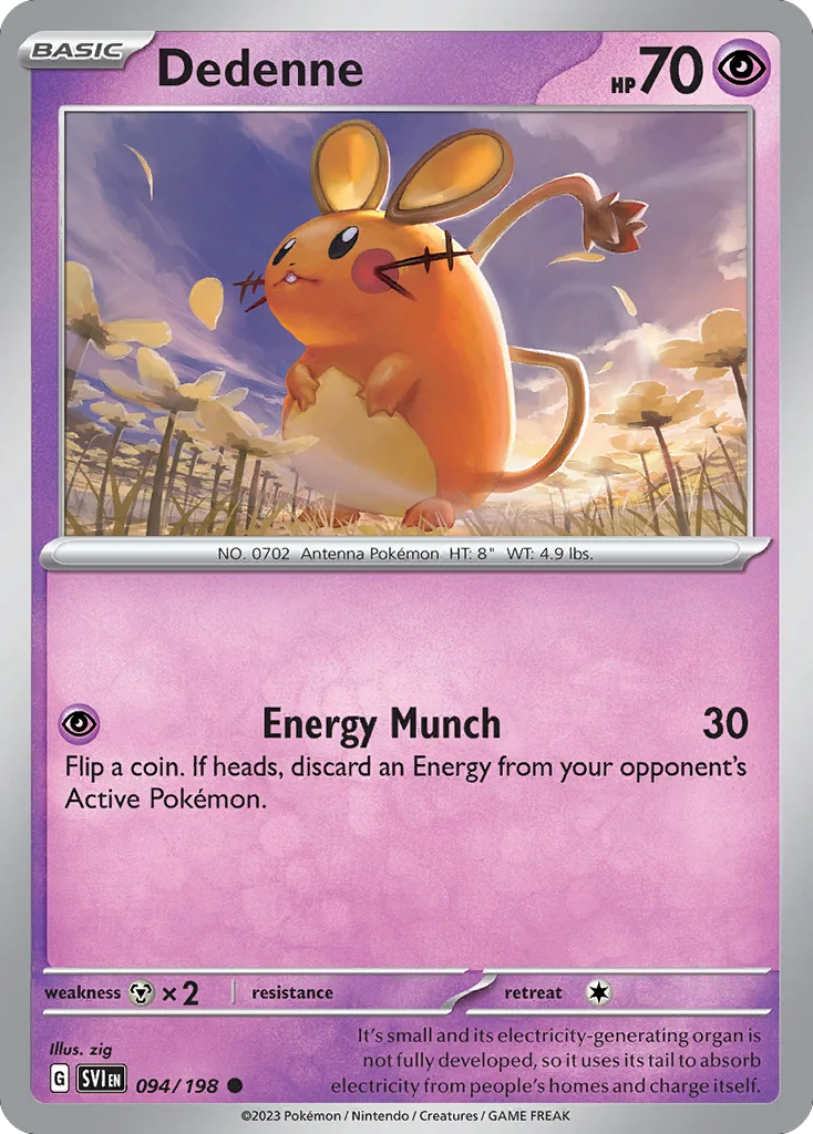 Dedenne · Scarlet & Violet