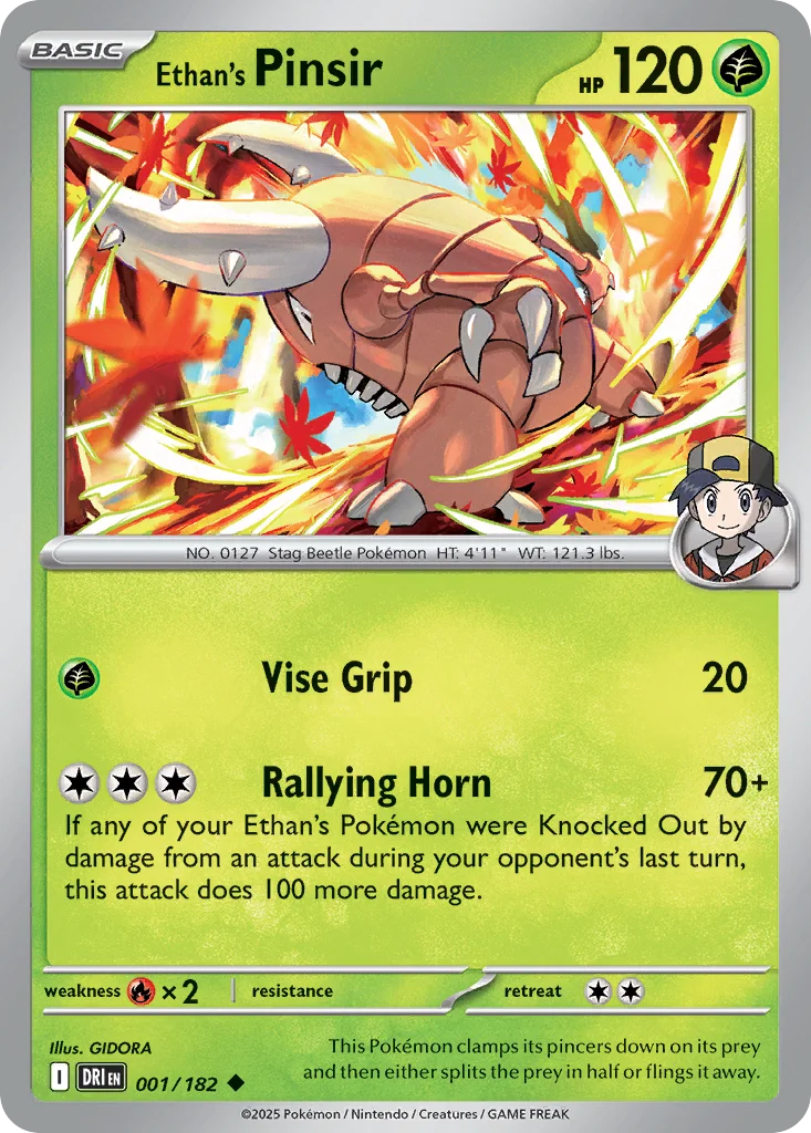 Ethan's Pinsir · Destined Rivals