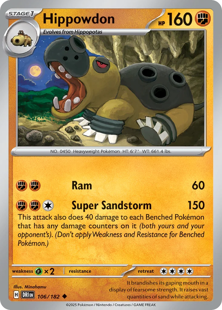 Hippowdon · Destined Rivals