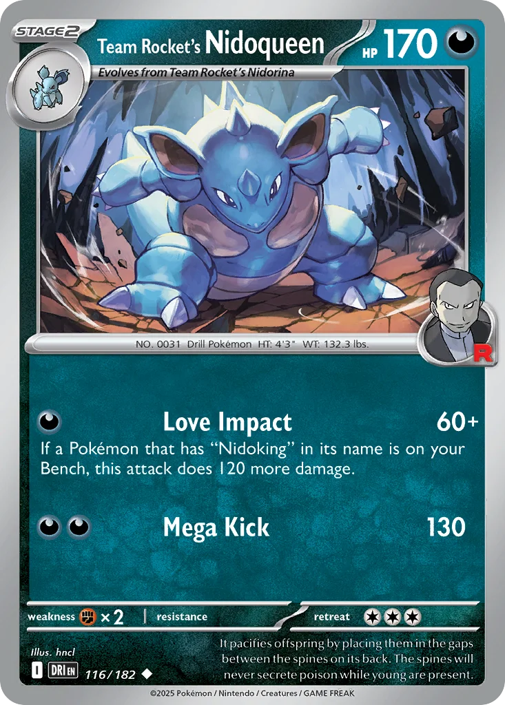 Team Rocket's Nidoqueen · Destined Rivals