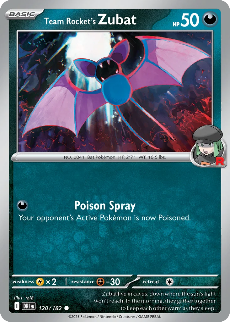 Team Rocket's Zubat · Destined Rivals