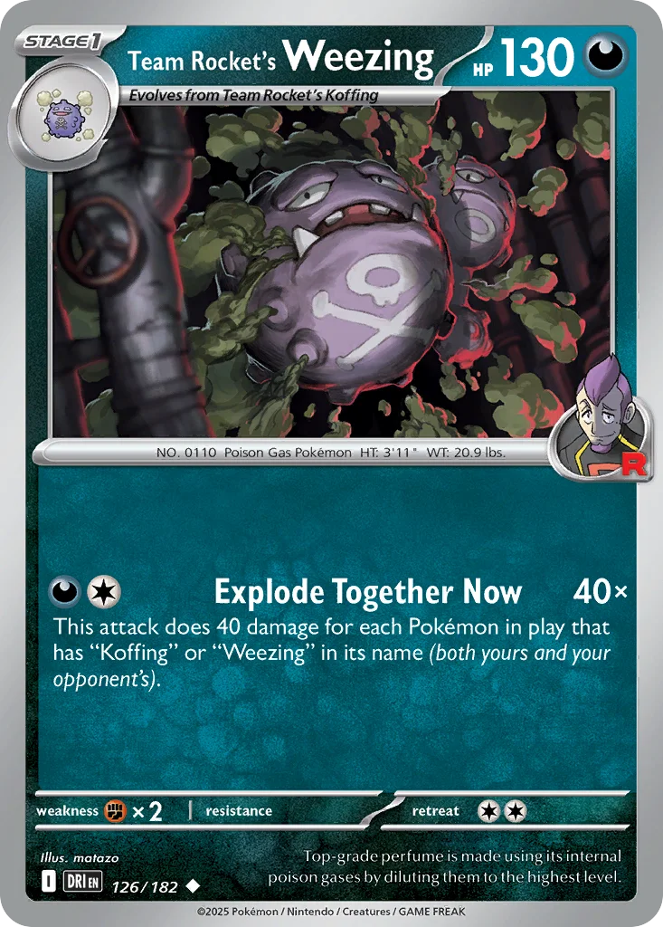 Team Rocket's Weezing · Destined Rivals