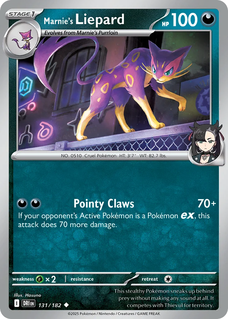 Marnie's Liepard · Destined Rivals