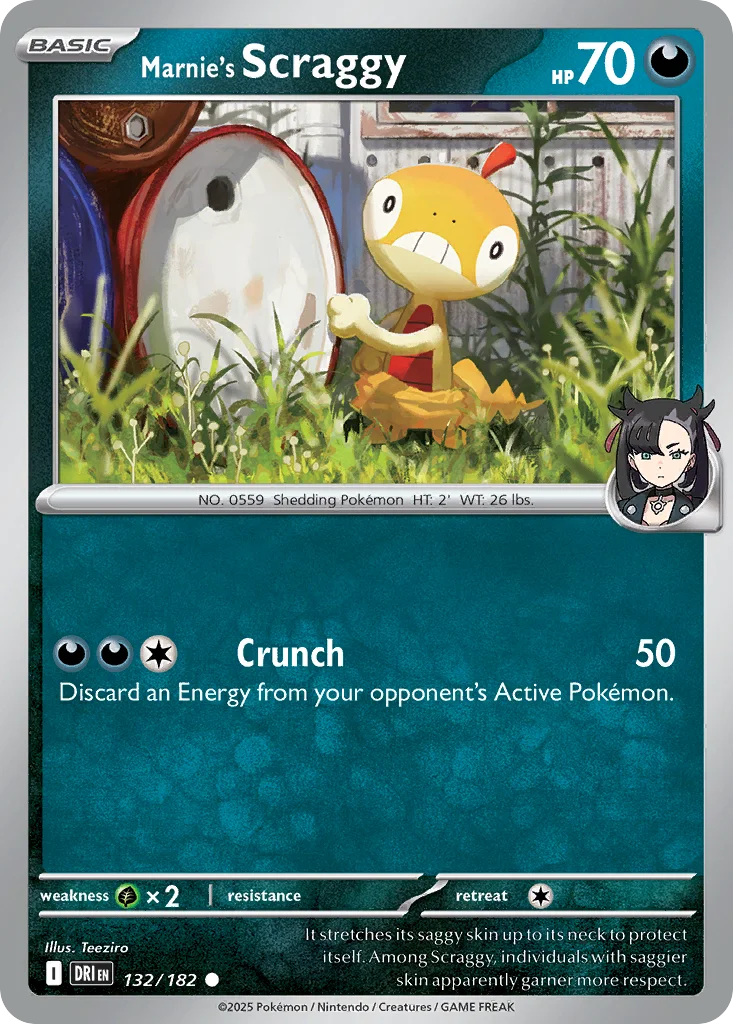 Marnie's Scraggy · Destined Rivals