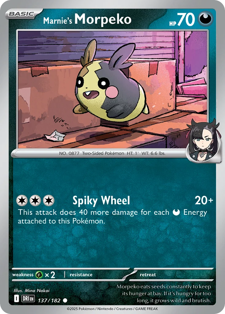 Marnie's Morpeko · Destined Rivals