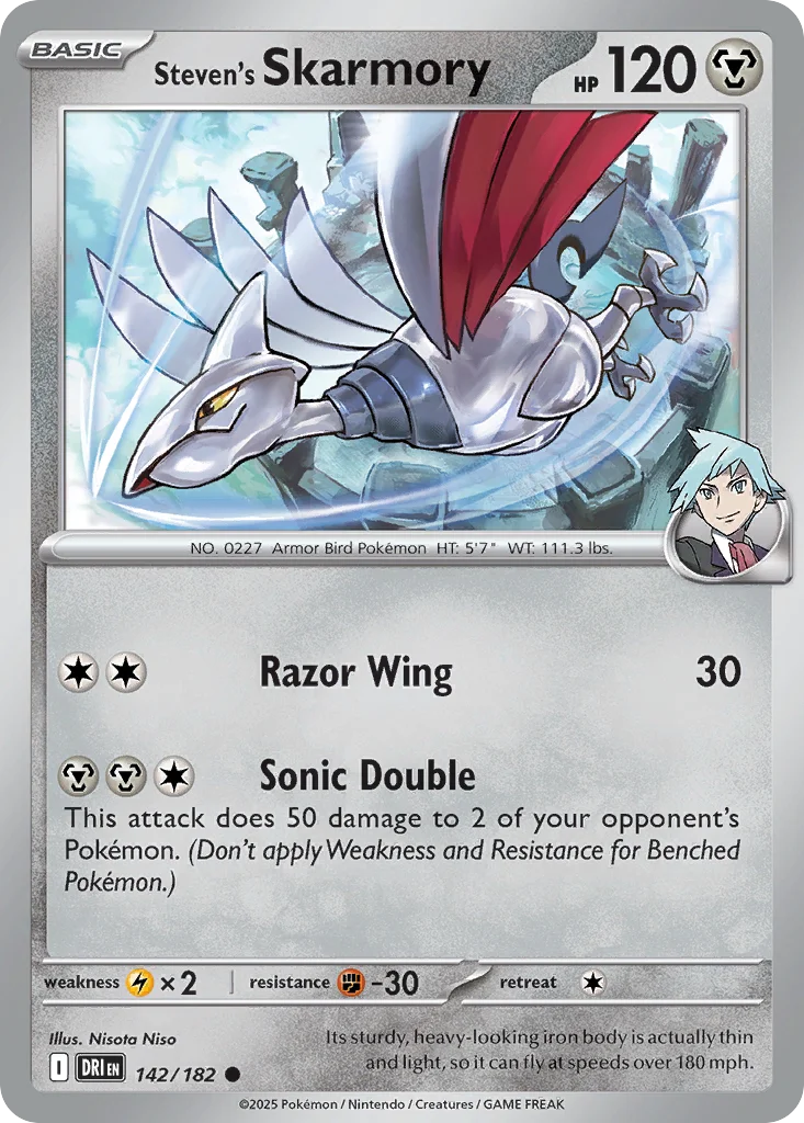 Steven's Skarmory · Destined Rivals