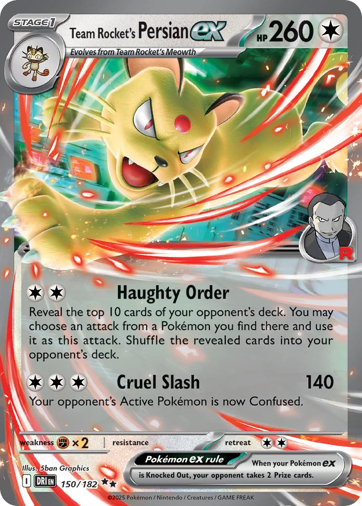 Team Rocket's Persian ex · Destined Rivals
