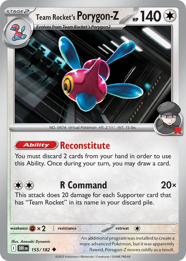 Team Rocket's Porygon-Z · Destined Rivals