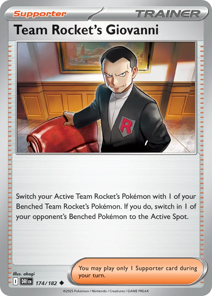 Team Rocket's Giovanni · Destined Rivals