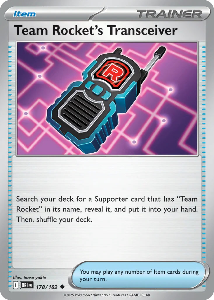 Team Rocket's Transceiver · Destined Rivals