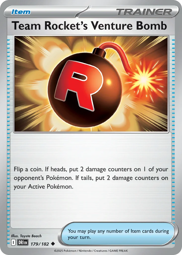 Team Rocket's Venture Bomb · Destined Rivals