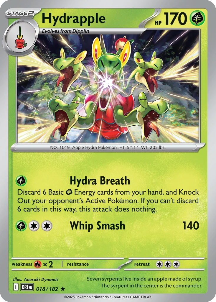 Hydrapple · Destined Rivals