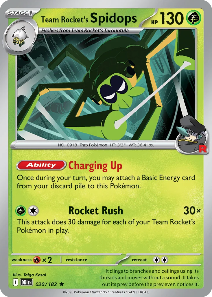 Team Rocket's Spidops · Destined Rivals