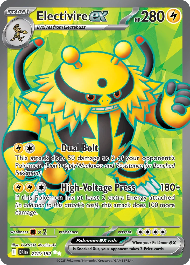 Electivire ex · Destined Rivals