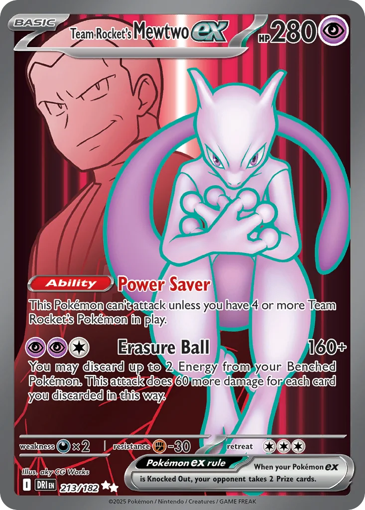 Team Rocket's Mewtwo ex · Destined Rivals