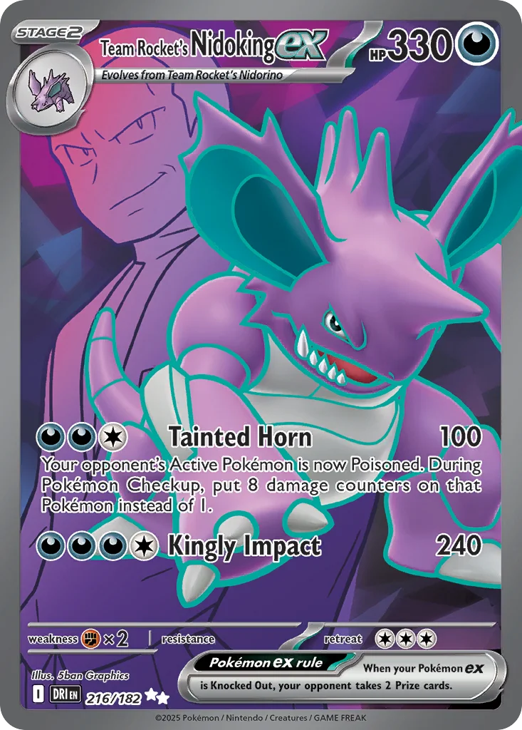 Team Rocket's Nidoking ex · Destined Rivals