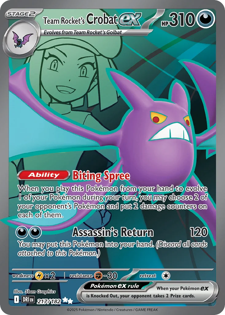 Team Rocket's Crobat ex · Destined Rivals
