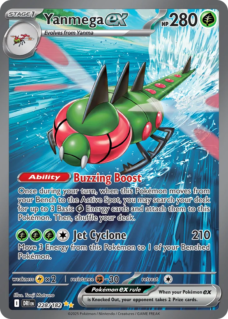 Yanmega ex · Destined Rivals