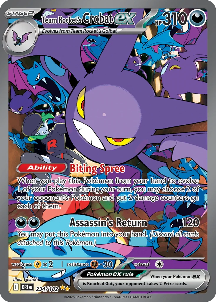 Team Rocket's Crobat ex · Destined Rivals