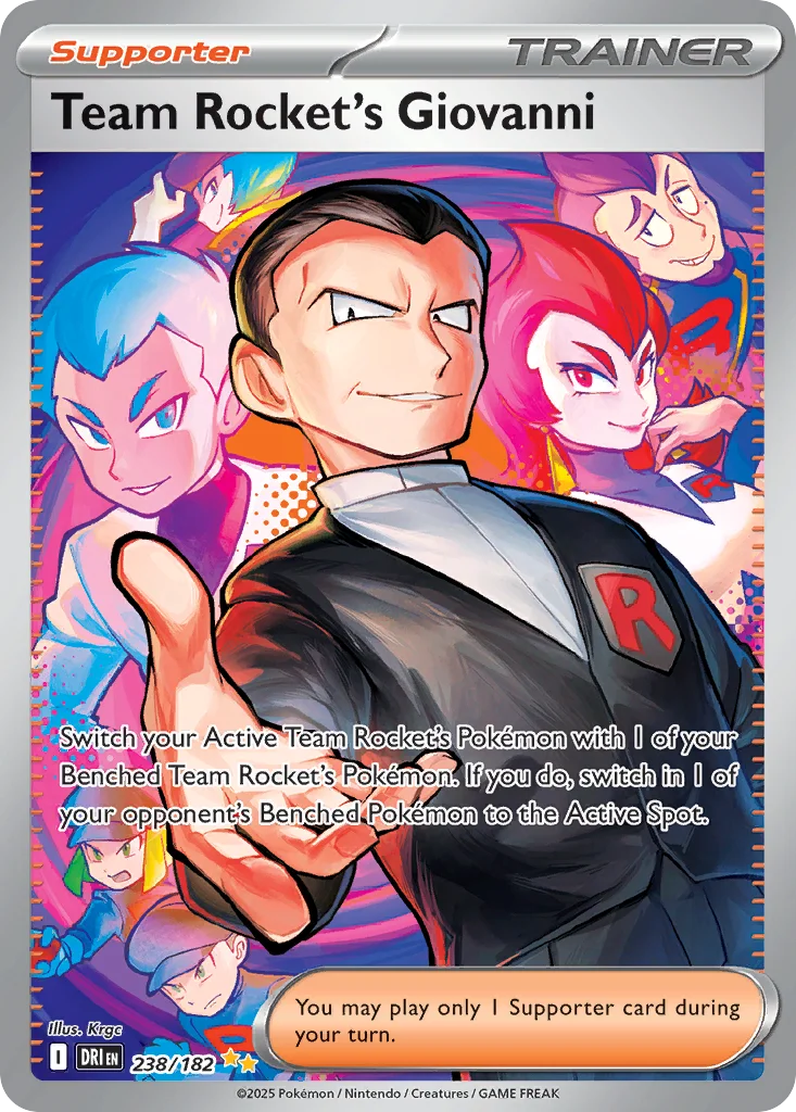 Team Rocket's Giovanni · Destined Rivals