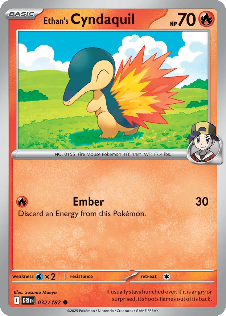 Ethan's Cyndaquil · Destined Rivals