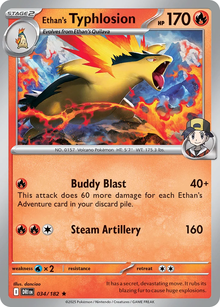 Ethan's Typhlosion · Destined Rivals