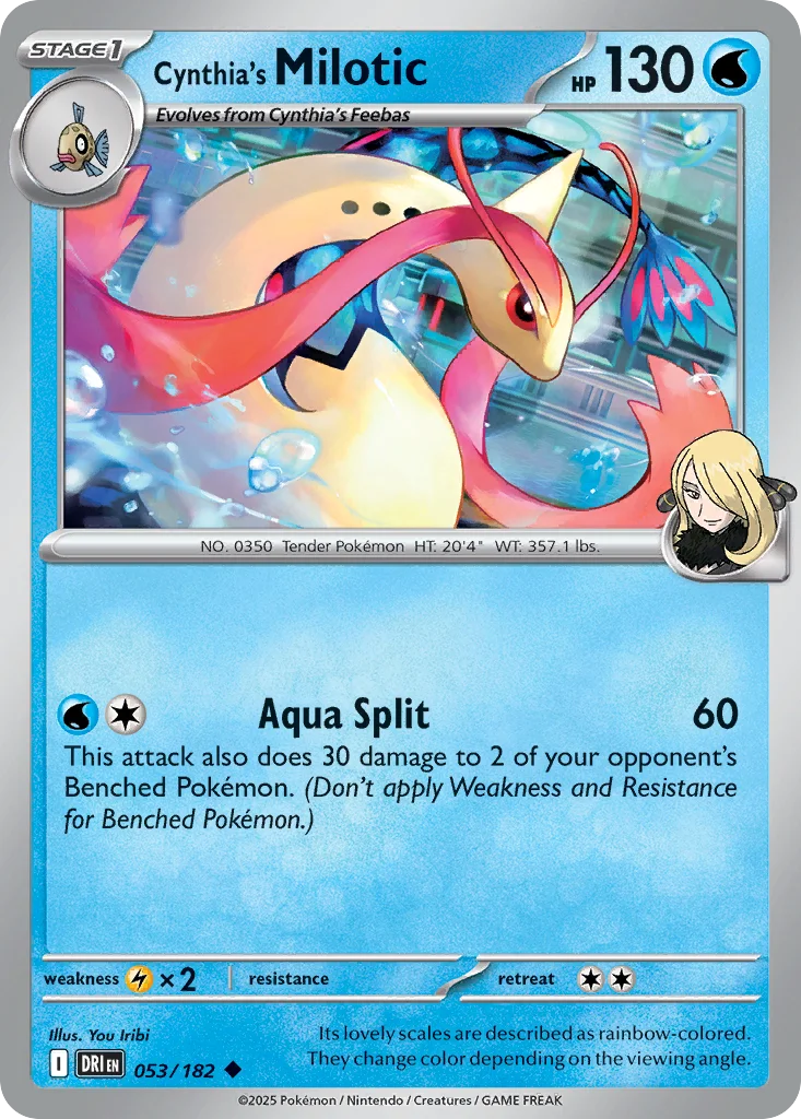 Cynthia's Milotic · Destined Rivals